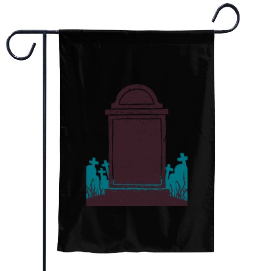 Graveyard Garden Flags