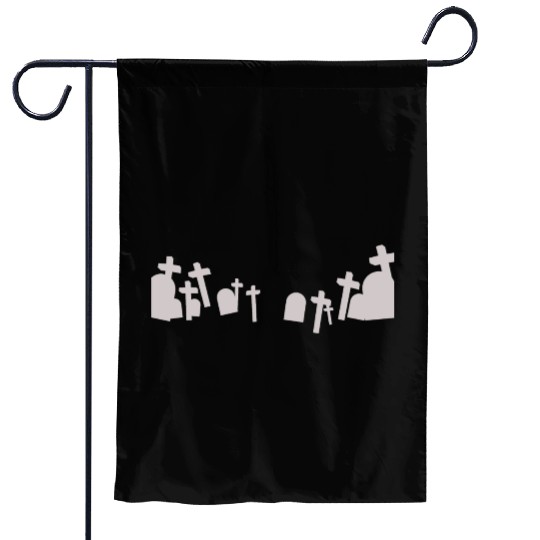 Graveyard Garden Flags