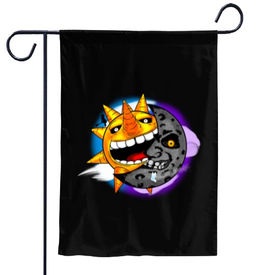 Sun & Moon Garden Flags
