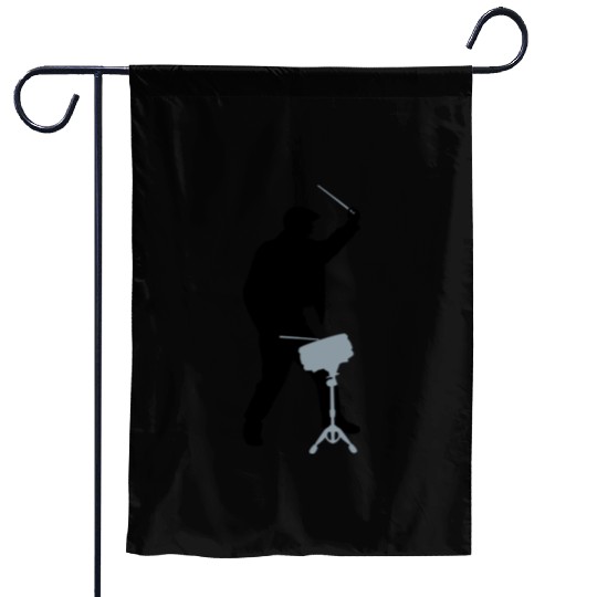 Drummer Garden Flags