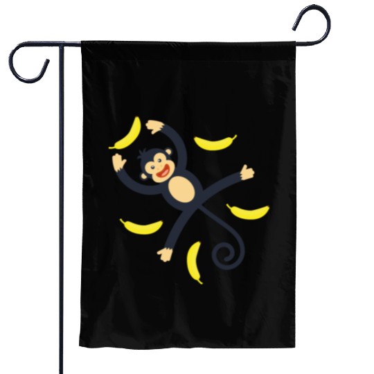 monkey Garden Flags