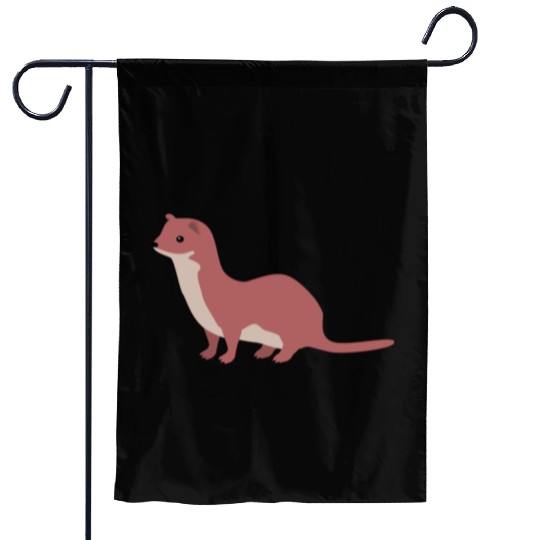 weasel Garden Flags