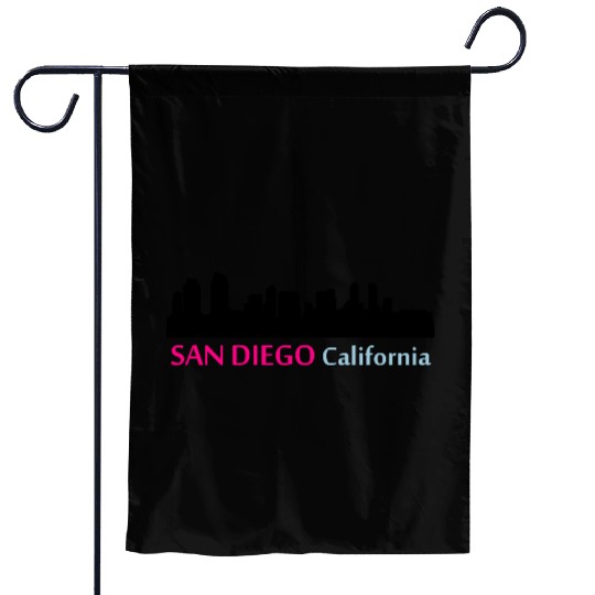 San Diego, California Garden Flags