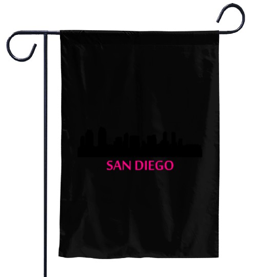 San Diego, California Garden Flags