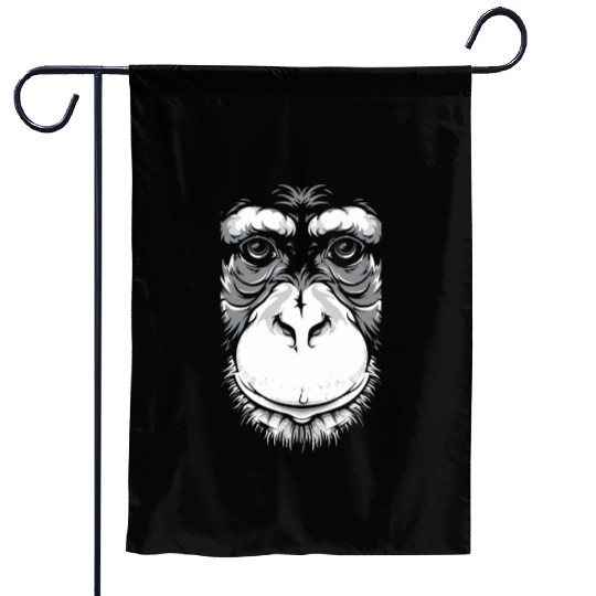 Monkey face Garden Flags