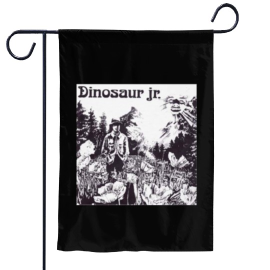 Dinosaur Jr. Garden Flags