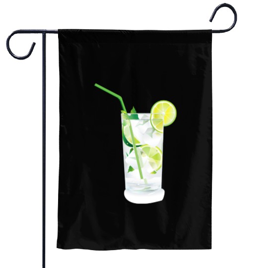 Caipirinha Cocktail Garden Flags