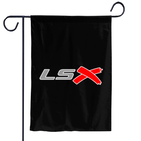 LSX Race Engine Garden Flags