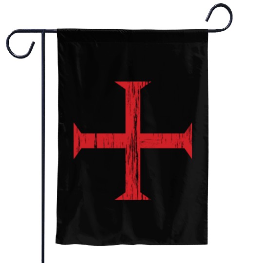 Knights Templar Crusader Cross Garden Flags