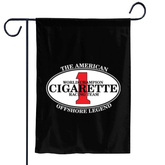 Cigarette Racing Team Garden Flags