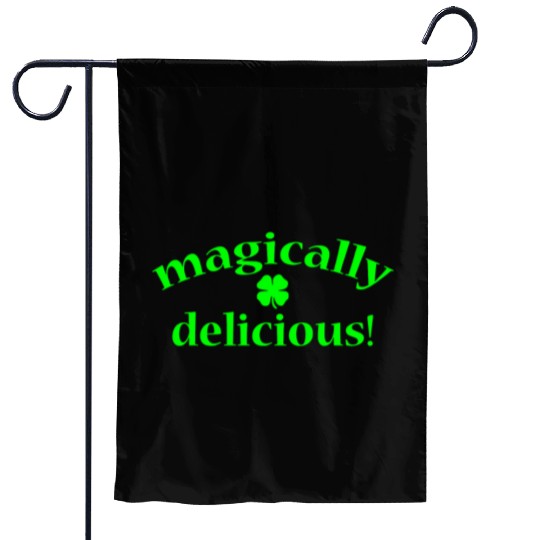 magically delicious Irish Garden Flags