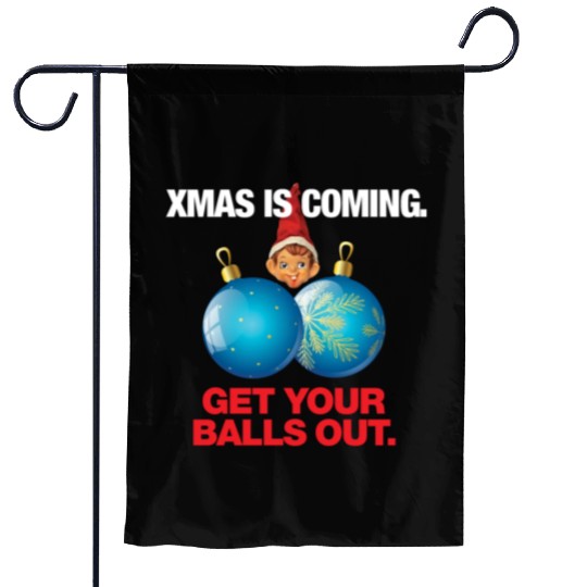 Christmas Balls Garden Flags