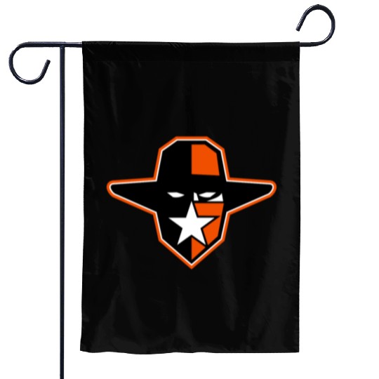 Cowboy Outlaw Star Icon Garden Flags
