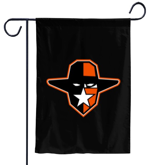 Cowboy Outlaw Star Icon Garden Flags
