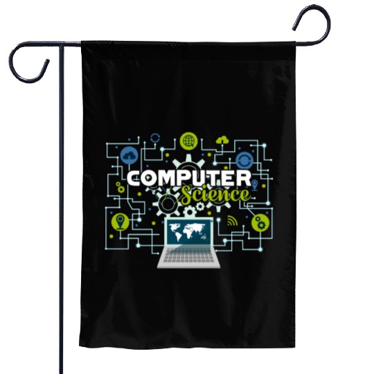 Computer Science Garden Flags
