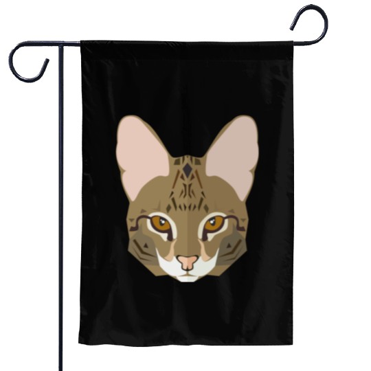 Cat face Garden Flags