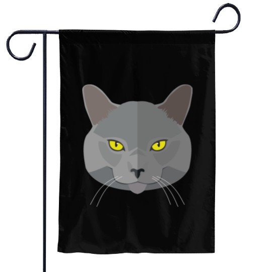 Cat face Garden Flags