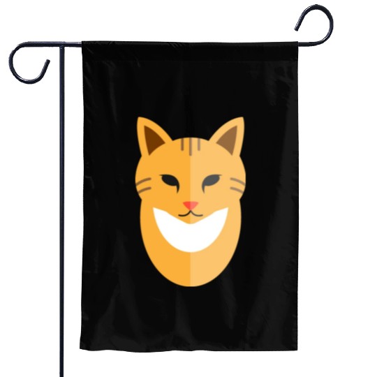 Cat face Garden Flags