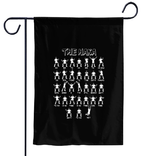 The Haka New Zealand All Blacks Mens Funny Rugby Garden Flags