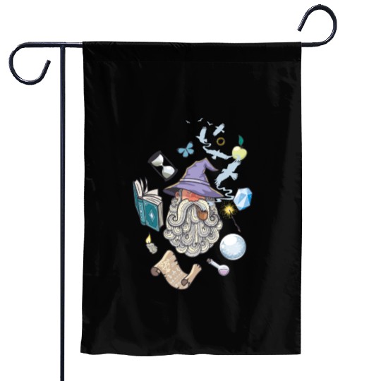 Wizard Garden Flags