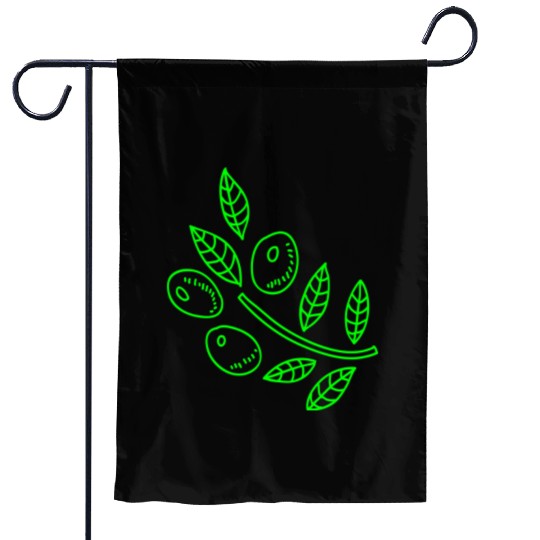 Olive branch Garden Flags