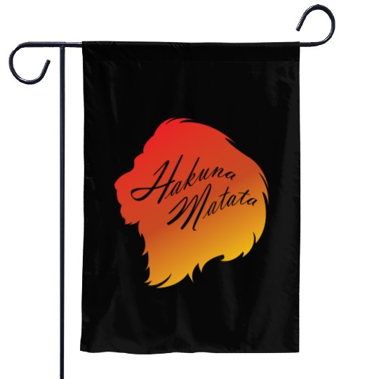 Hakuna Matata Garden Flags