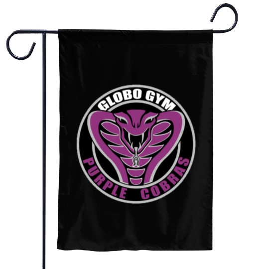 Globo Gym Purple Cobras Garden Flags