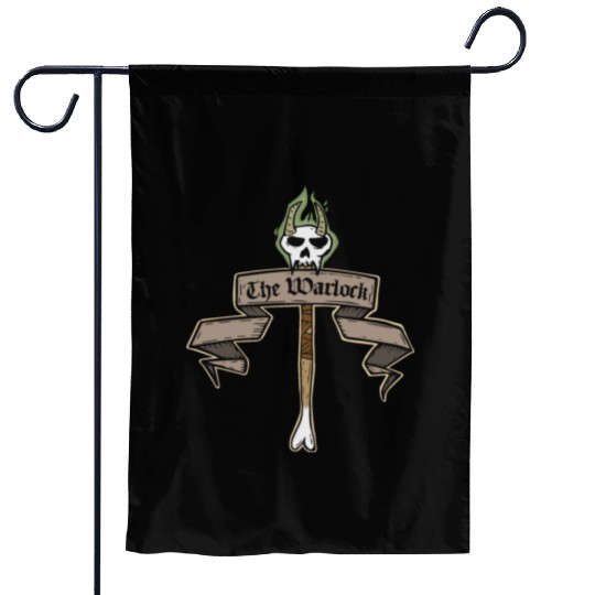 The Warlock Garden Flags