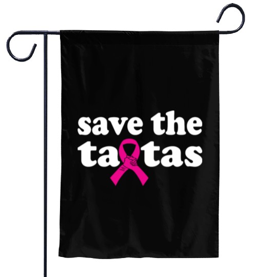 Save The Tatas Cancer Survivor Mothers Day Garden Flags