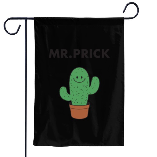 Mr Prick Men Funny Indie Style Slogan Hipster Mexi Garden Flags