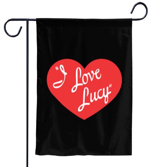 I Love Lucy Garden Flags