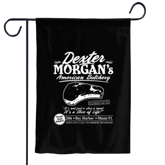 Dexter morgan - Dexter morgan - dexter morgan's Garden Flags