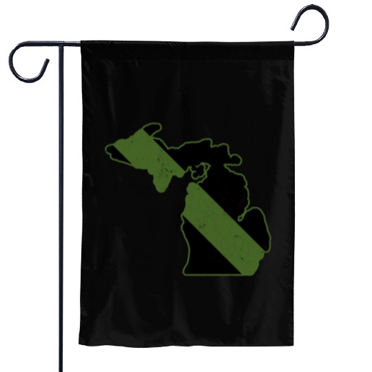 Game Warden CBP Michigan Border Patrol Park Ranger Garden Flags