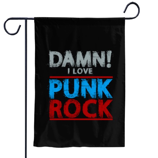Punk Rock Garden Flags