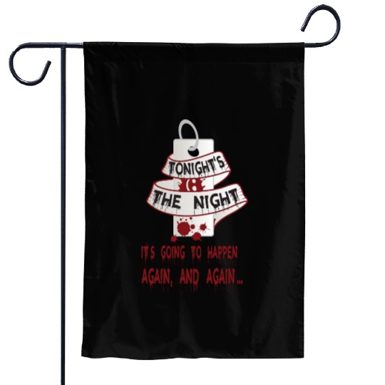 Dexter Blood Night Garden Flags