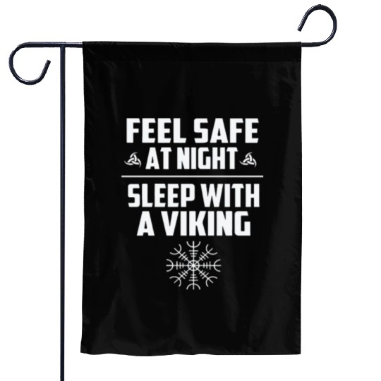 Doberman - viking! feel safe at night sleep with Garden Flags