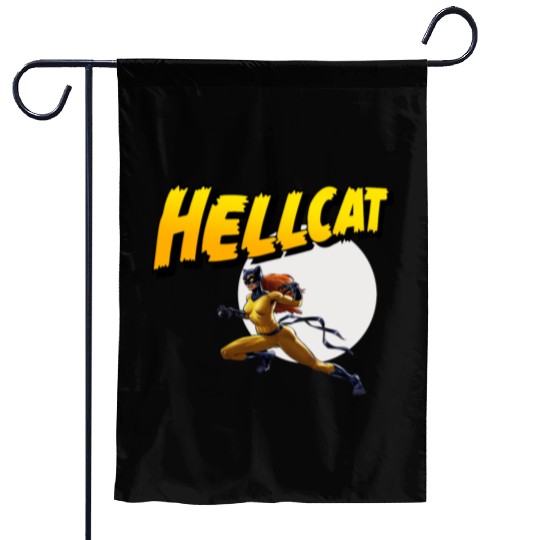 Mens Marvel Hell Cat Hella Cat Hellcat New cat Garden Flags