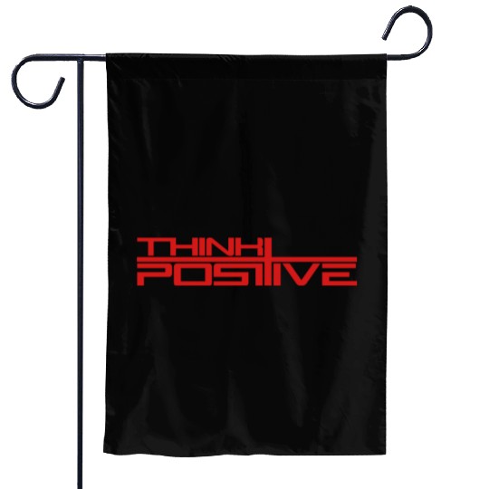 Cross Think Positive Think Cool Stay positive Opti Garden Flags