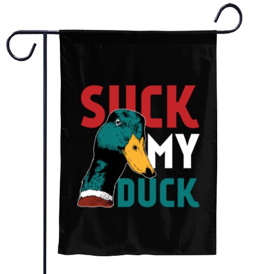 Animal Print - Suck Duck Garden Flags