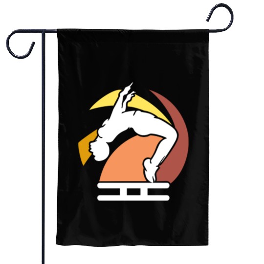 Street Workout - Calisthenics - Backflip Garden Flags