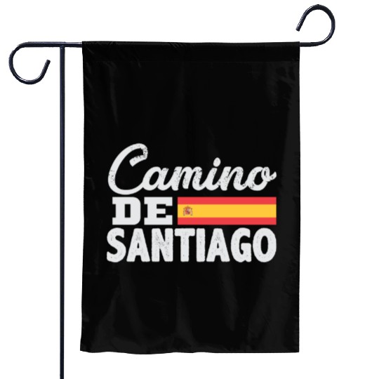 Camino De Santiago Way of Saint James Garden Flags
