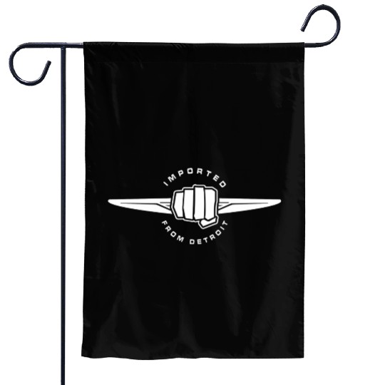 Imported from detroit Garden Flags