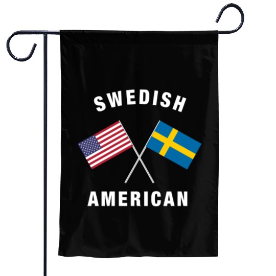 Swedish American Flag Garden Flags