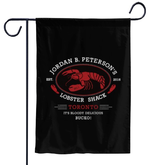 Jordan Peterson - Lobster Shack Bucko Garden Flags