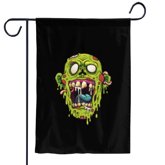 zombie Garden Flags