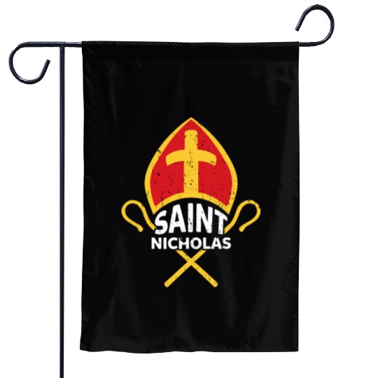 Saint Nicholas Garden Flags