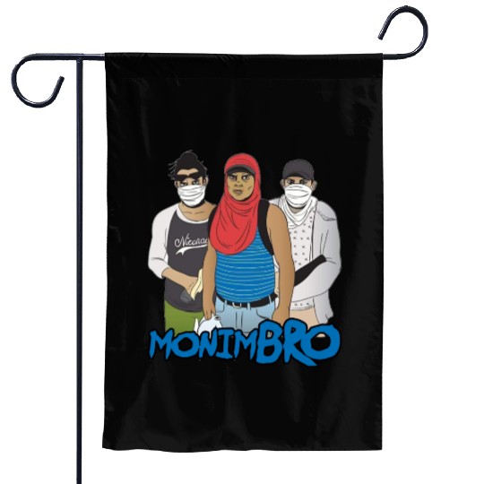 Monimbo Indigenous people of Nicaragua Garden Flags