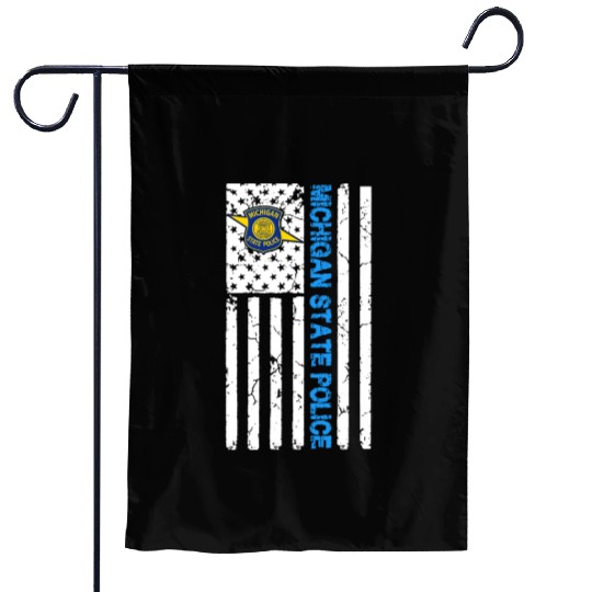 MICHIGAN STATE POLICE Garden Flags