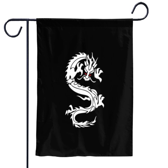 CHINESE DRAGON MMA Garden Flags
