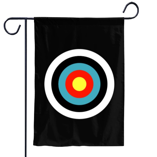 Bullseye Archery Target Shooter Rings Garden Flags